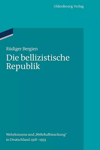 Die bellizistische Republik cover
