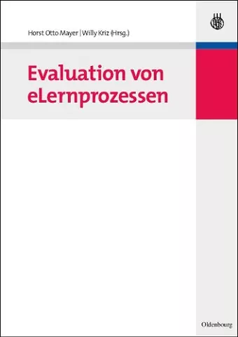 Evaluation von eLernprozessen cover