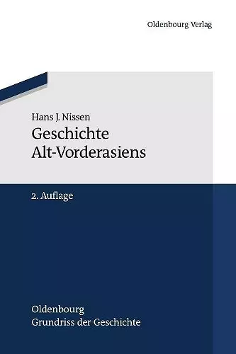 Geschichte Alt-Vorderasiens cover