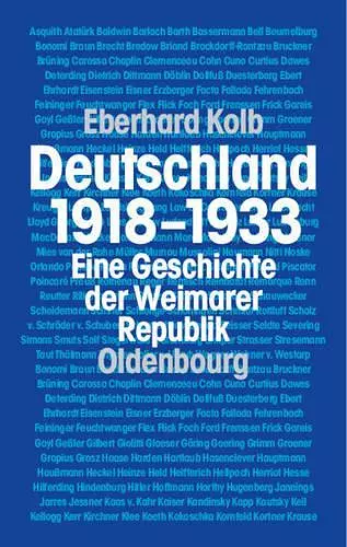 Deutschland 1918-1933 cover