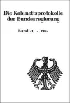 Die Kabinettsprotokolle der Bundesregierung, BAND 20, Die Kabinettsprotokolle der Bundesregierung (1967) cover