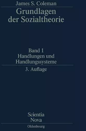 Handlungen und Handlungssysteme cover