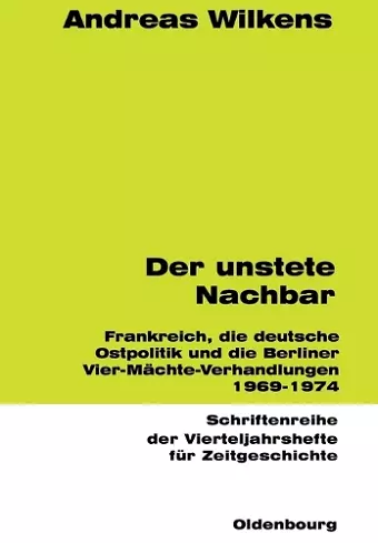 Der unstete Nachbar cover