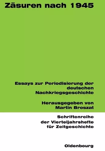 Zäsuren nach 1945 cover