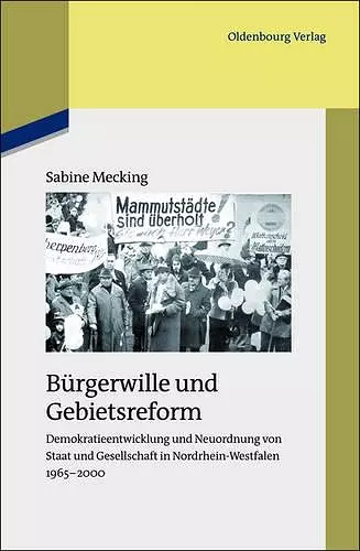 Bürgerwille Und Gebietsreform cover