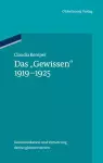 Das Gewissen 1919-1925 cover