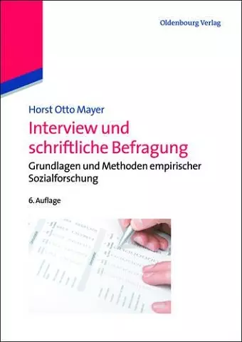Interview Und Schriftliche Befragung cover
