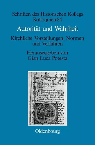 Autorität und Wahrheit cover