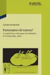 Partenaires de raison? cover