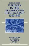 Unruhen in Der Ständischen Gesellschaft 1300-1800 cover