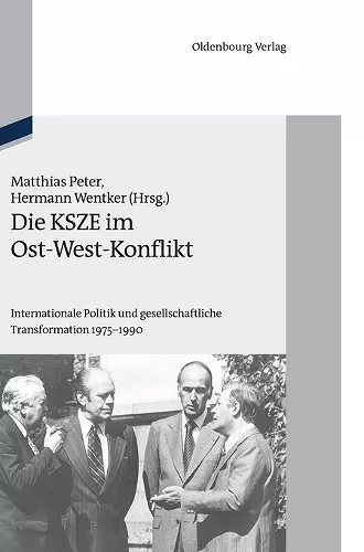 Die KSZE im Ost-West-Konflikt cover