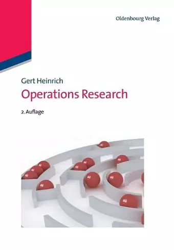 Operations Research cover