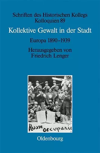 Kollektive Gewalt in der Stadt cover