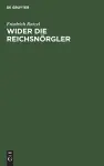 Wider Die Reichsnörgler cover