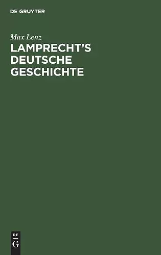 Lamprecht's Deutsche Geschichte cover