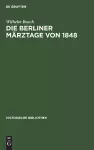 Die Berliner Märztage Von 1848 cover