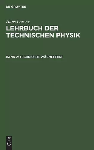 Technische Wärmelehre cover