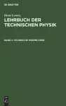 Technische Wärmelehre cover