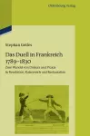 Das Duell in Frankreich 1789-1830 cover