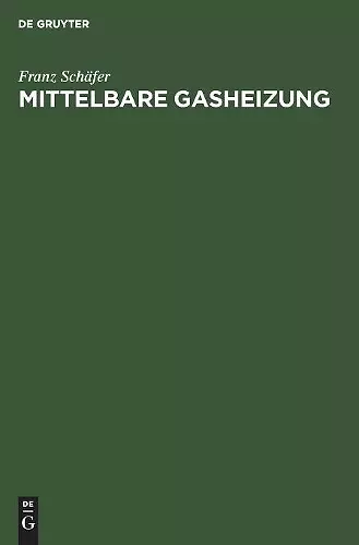 Mittelbare Gasheizung cover