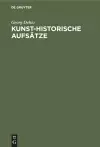 Kunst-historische Aufsätze cover