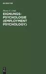 Eignungs-Psychologie (Employment Psychology) cover