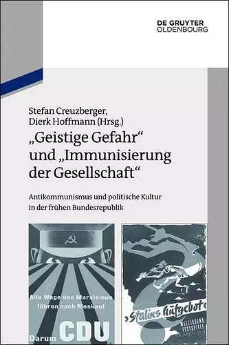 "Geistige Gefahr" und "Immunisierung der Gesellschaft" cover