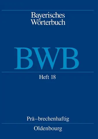 Prä - brechenhaftig cover