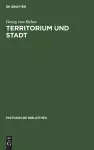 Territorium Und Stadt cover