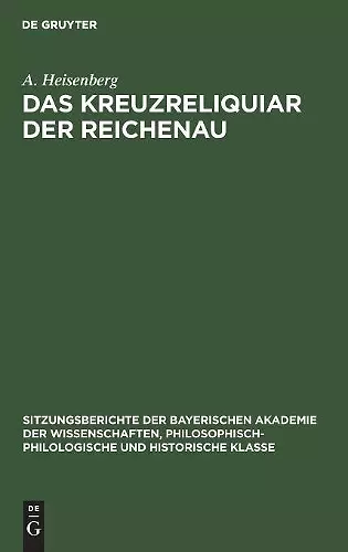 Das Kreuzreliquiar Der Reichenau cover