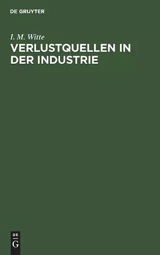 Verlustquellen in Der Industrie cover