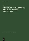 Religionsphilosophie Evangelischer Theologie cover