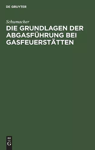 Die Grundlagen Der Abgasführung Bei Gasfeuerstätten cover