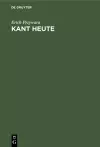 Kant Heute cover