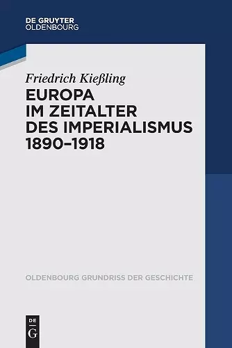 Europa im Zeitalter des Imperialismus 1890-1918 cover