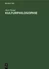 Kulturphilosophie cover