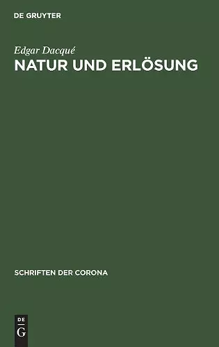 Natur Und Erlösung cover