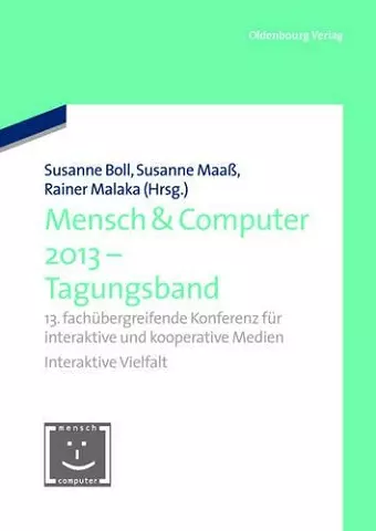 Mensch & Computer 2013 - Workshopband cover