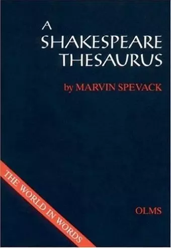 Shakespeare Thesaurus cover