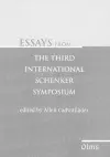 Essays from the Third International Schenker Symposium cover