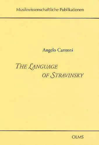 Language of Stravinsky cover