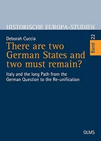 There are two German States and two must remain? cover