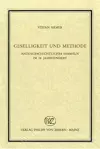 Geselligkeit und Methode cover