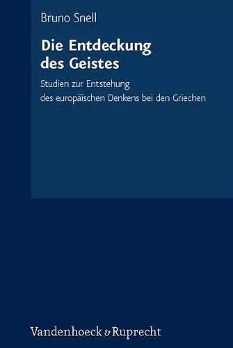 Die Entdeckung Des Geistes cover