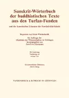 Sanskrit-Worterbuch der buddhistischen Texte aus den Turfan-Funden. Lieferung 28 cover