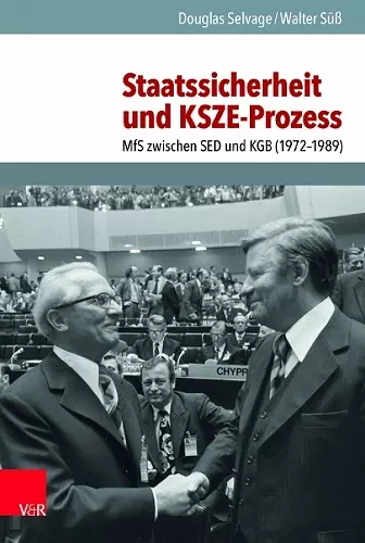 Staatssicherheit und KSZE-Prozess cover