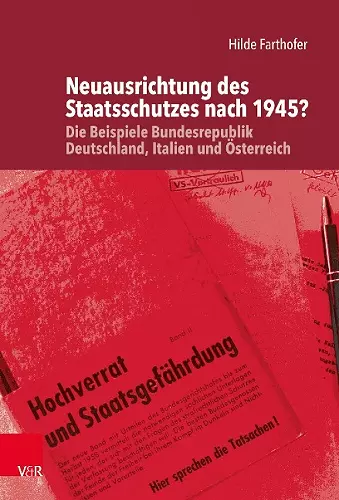 Neuausrichtung des Staatsschutzes nach 1945? cover