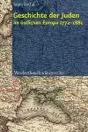 Geschichte der Juden im Ostlichen Europa 1772--1881 cover