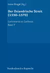 Der Osiandrische Streit (1550--1570) cover