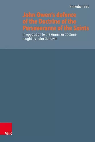 John Owen’s defence of the Doctrine of the Perseverance of the Saints cover